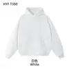 Sudadera con Capucha de Peso Pesado con Bucle Personalización Empresa Ropa de Trabajo Holgada Hombro Caído Primavera Otoño Viaje al Trabajo Uniforme de Trabajo Estampar Logo