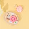 024 Shampoo Brush Artifact Silicone Massage Pente Pendurado Couro Cabeludo Shampoo Pente de Cabelo para Meninos e Meninas
