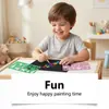 Papel para Rascar de Colores con Patrones Claros, Fácil de Calcar, Especialmente Diseñado para Manualidades DIY y Pintura Infantil, Arte Vibrante y Creativo