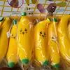 Brinquedo de Apertar Banana Emoji Venda Quente Transfronteiriça, Blocos de Construção de Farinha Realistas, Brinquedo para Alívio do Estresse, Presente de Fábrica no Atacado