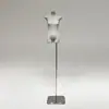 Couro PU Modelo de Corpo Plano Adereços Roupas Estilo Coreano Feminino Loja de Roupas Meio Corpo Plano Peito Exibição Janela Corpo Exibidor Suporte Corpo Inteiro