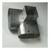 Conector de Tubo para Corrimão de Guarda-Corpo de Aço Galvanizado Conexão Externa Sem Solda Tubo de Corrimão Acessórios de Luva de Tubo Acessórios de Guarda-Corpo