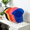 Soporte de exhibición de gorra de béisbol de acrílico, estante de almacenamiento de gorras de béisbol, soporte de exhibición de sombreros para el sol, soporte de exhibición de sombreros 3D, hecho a medida