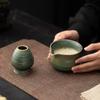 Estilo Japonés Cambio de Horno Cerámica Retro Tazón de Matcha Tazón de Té Tazón de Té Lugar de Té Dinastía Song Herramienta para Lugar de Té