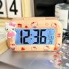 Mini reloj electrónico de escritorio para niños, administrador de tiempo para estudiantes, temporizador de cocina, pantalla de temperatura, reloj despertador electrónico