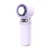 Ventilador de Mão Pequeno Refrigerado Personalizado Recarregável Pequeno Portátil Vento Forte Mini USB Alta Velocidade Para Pendurar no Pescoço Dobrável