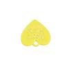 DIY Jóias Acessórios Baking Paint Love Tag Liga Pulseira Pingente Brincos Pingente Candy Color Metal em forma de coração