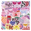 Pegatinas Colección Y2K Millennial Hot Girl, Funda de Teléfono Retro Dulce y Genial, Pegatinas Decorativas Impermeables para Maletas Venta al por Mayor