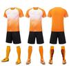 Terno de futebol masculino uniforme de equipe de jogo adulto infantil esportes manga curta treino terno verão respirável terno de futebol