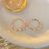 Pendientes de Aro Geométricos con Cuentas de Cristal Aguja de Plata Pendientes Rombo Dopamina Lujo Ligero Moda de Gama Alta Pendientes Versátiles para Mujer