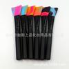 Nuevo Pincel de Mascarilla de Silicona Individual Pincel de Cabeza de Color Mixto Silicona Suave Mango de Madera Pincel para Herramientas de Belleza