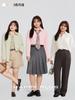 Camisa Casual Suelta de Manga Larga con Capas Resistente a las Arrugas de Talla Grande Runqi 8880 para Mujer Menta Mambo Suelta Grande
