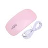Sunmini mouse lâmpada de unha dobrável mini mouse máquina de fototerapia mini led lâmpada de unhas fácil de transportar