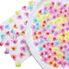 Decoraciones para Uñas Versátiles de Dos Piezas con Forma de Corazón Transfronterizas Uñas Portátiles Dulces Estilo Ins Accesorios de Resina para Fundas de Teléfono