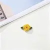 Accesorios de Ropa Pequeñas Flores Estilo Coreano, Flores Decorativas Hechas a Mano para Textiles del Hogar DIY, Rosa Individual de Poliéster con Hojas, Al por Mayor en Stock
