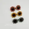 Gafas de Sol de Flor de Celebridad de Internet Gafas de Sol Estilo Occidental para Niños Gafas de Estilo Cóncavo de Personalidad para Bebé Sombrilla de Sol para Viajes Gafas de Moda