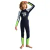 Nuevo Traje de Buceo Infantil de 1.5 mm, Traje de Baño de Buceo de una Pieza Caliente para Niños Mayores, Traje Engrosado para Nadar, Surfear y Snorkel