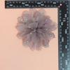 Nuevo organza hot drilling flor de coral DIY hecho a mano pinza de tiburón accesorios para el cabello broche accesorios para ropa