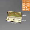 Suporte de Canto de Ferro para Móveis / Conector de Reforço em L / Cantoneira de Suporte para Prateleira / Suporte Triangular de Ferro 90 Graus para Placa de Madeira