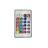 Controle Remoto de Iluminação RGB Lâmpada LED Cor Total Controlador 24 Teclas Lâmpada de Ambiente Luz para Live Controle Remoto Infravermelho
