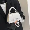 Bolso de Mano de Color Sólido con Temperamento Simple 2026 Principios de Otoño Nuevo Versátil Ins Bolso de Hombro Cruzado Bolso Cuadrado Pequeño Estilo Coreano para Mujer
