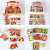 Gomas de Borrar Empaquetadas de Dibujos Animados que Imitan Juguetes de Comida 3D Como Papas Fritas, Pollo Frito, Hamburguesas, Refresco y Frutas, Borran Limpiamente