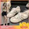Zapatillas planas casual con cordones versátiles 2026, zapatos casual retro para primavera/otoño, zapatos de mujer, nuevo diseño elegante