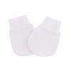 Guantes Suaves de Algodón para Bebé Anti-Rayaduras, Transpirables, para Niños y Niñas, Manoplas para Recién Nacidos 0-6 Meses