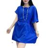 Conjunto de Moda de Verano para Mujer Estilo Sudeste Asiático, Elegante Conjunto de Dos Piezas con Top Cruzado y Shorts que Ceñen la Cintura para Mujer