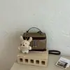 Bolso de Mujer Retro Color-Blocking 2026 Nuevo de Moda Lona Bolso de Mano Bolso de Hombro Versátil Casual Bolso Cruzado