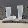 Tubo Suave Cosmético Blanco PE con Tapa Flip-Top 20ml 30ml 50ml 100ml Limpiador Facial y Crema de Manos Tubo Suave