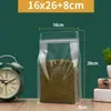 Bolsa con Cierre de Ocho Sellos para Alimentos, Té, Infusiones, Empaque de Granos Especiales, Comida para Gatos y Perros, Alta Transparencia