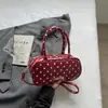 Bolso lindo de lunares estilo coreano 2026 nuevo modelo bolso dopamina para niñas, bolso almohada, bolso de hombro y cruzado