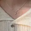 Collar Minimalista de Estilo Fresco con Colgante de Gota de Agua para Mujer, Versátil y Elegante, Nueva Cadena para Clavícula Cadena de Cuello Tendencia