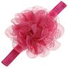 Atacado Europeu e Americano venda quente Comércio Exterior Faixa de cabelo de flor infantil flor de gaze de malha faixa de cabelo elástica de bebê toucado mais vendido