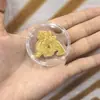 Pegatina para Teléfono Móvil de Oro Puro 999 2 Mg Dios de la Riqueza Caqui Ruyi Talismán de Paz para Atraer Riqueza y Hacerse Rico Regalo Popular Fabricante Venta al por Mayor