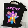 Bolso de Hombro Versátil Diario para Estudiante con Estampado de Dibujos Animados Anime Moda Transfronteriza Bolso de Lona Portátil de Gran Capacidad