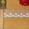 Renda com Laço de Seda Leite e Malha 5cm Acessórios de Vestuário Acessórios para Vestido DIY Artesanal Roupas Infantis Acessórios para Têxteis Domésticos