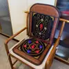 Cojín para Silla de Jefe Calentado con Turmalina de Onda Corta, Cojín para Silla con Bola de Energía de Iones Negativos, Cojín para Asiento de Fotones, Cojín de Luz Roja y Azul
