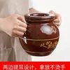 Tanque de Aceite Antiguo Tarro de Manteca Cerámica Resistente a Altas Temperaturas Tarro de Cocina Carne Curada Contenedor de Almacenamiento Doméstico Cerámica Al por Mayor
