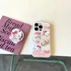 Funda Magnética Linda de Dumpling Xiaolongbao Kt para Teléfono 17Promax Adecuada para Apple 16Pro Doble Capa 15Pro