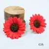 10cm Girasol Colorido Sombrero de Disfraz de Girasol Tocado Guirnalda DIY para Hacer Día del Niño Flor de Muñeca para Baile