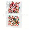Rodajas de Arcilla Suave Navideña, Accesorios de Relleno Hechos a Mano para Slime, Caramelos, Copos de Nieve, Bastones de Caramelo, Hombrecitos de Jengibre, Materiales Mixtos Creativos
