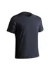 Camiseta de Manga Corta de Seda de Hielo para Hombre, Camisa Delgada de Seda de Hielo de Secado Rápido de Manga Corta, Media Manga Deportiva con Sensación de Hielo, Camiseta de Manga Corta de Seda de Hielo Talla Grande