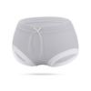 Confortável Doce Menina Underwear Head Sem Costura Pé Contraste Alta Elasticidade Luz Respirável Hip-lifting Briefs para Mulheres