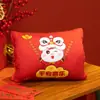 2026 Año del Caballo Calentador de Manos Almohada Sala de Estar Cojín de Sofá Almohada Apertura Cojín Rojo Regalo Fiesta Anual Venta al por Mayor