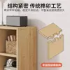 Estantería de Madera Maciza de Pie Montada en Pared Gabinete de Almacenamiento para Jardín de Infancia Estantería de Madera Maciza Estante de Almacenamiento para Sala de Estar Gabinete de Rejilla para el Hogar