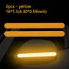 Pegatina de Advertencia Reflectante Fuerte para Espejo Retrovisor de Coche de Venta Caliente Película Reflectante para Carrocería de Coche Pegatina Decorativa Bloqueadora de Rayones