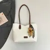 Bolsa tote de nicho moderna transfronteiriça bolsa feminina 2026 verão nova cor blocos de cores retalhos bolsa de ombro único para o trabalho bolsa de axila