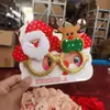Gafas Navideñas Transfronterizas Decoración de Fiesta de Papá Noel Suministros Regalos para los Ojos de Niños Estilo Creativo Lindo